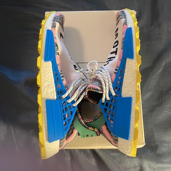 Adidas Pharrell Williams Solar Hu NMD Size 11.5 Used - Picture 7 of 12